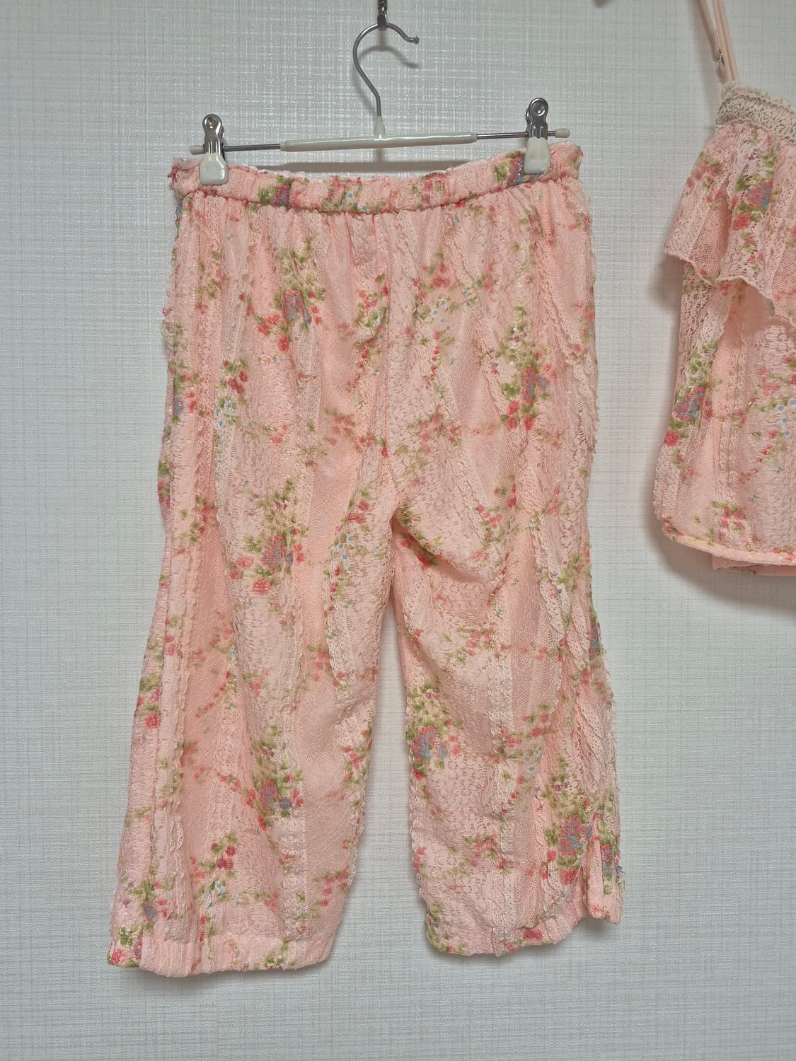 리즈리사 Chambre a couche 수선템 셋업 플로럴 핑크칼라 상품이미지4