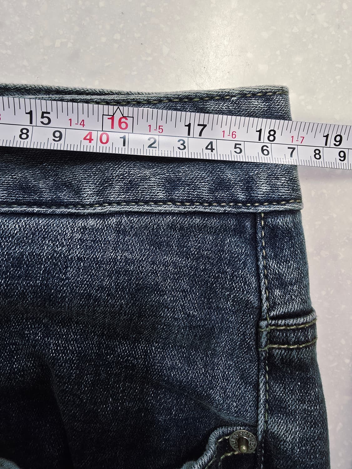 게스 약기모 데님 청바지 상품이미지8