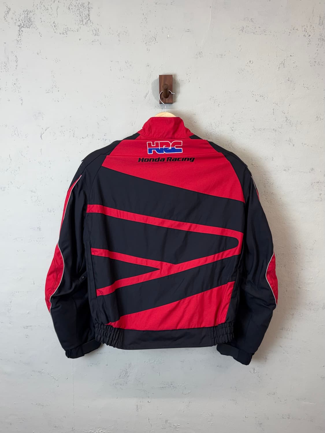혼다 90s 빈티지 검빨 레이싱 자켓 상품이미지2