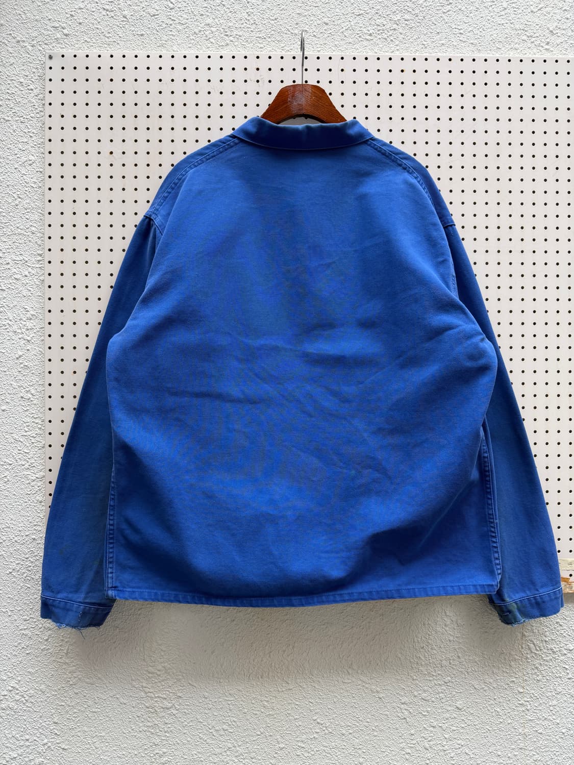 (BIG SIZE)WASHED BLUE OLD 빅사이즈 프렌치워크자켓 상품이미지2