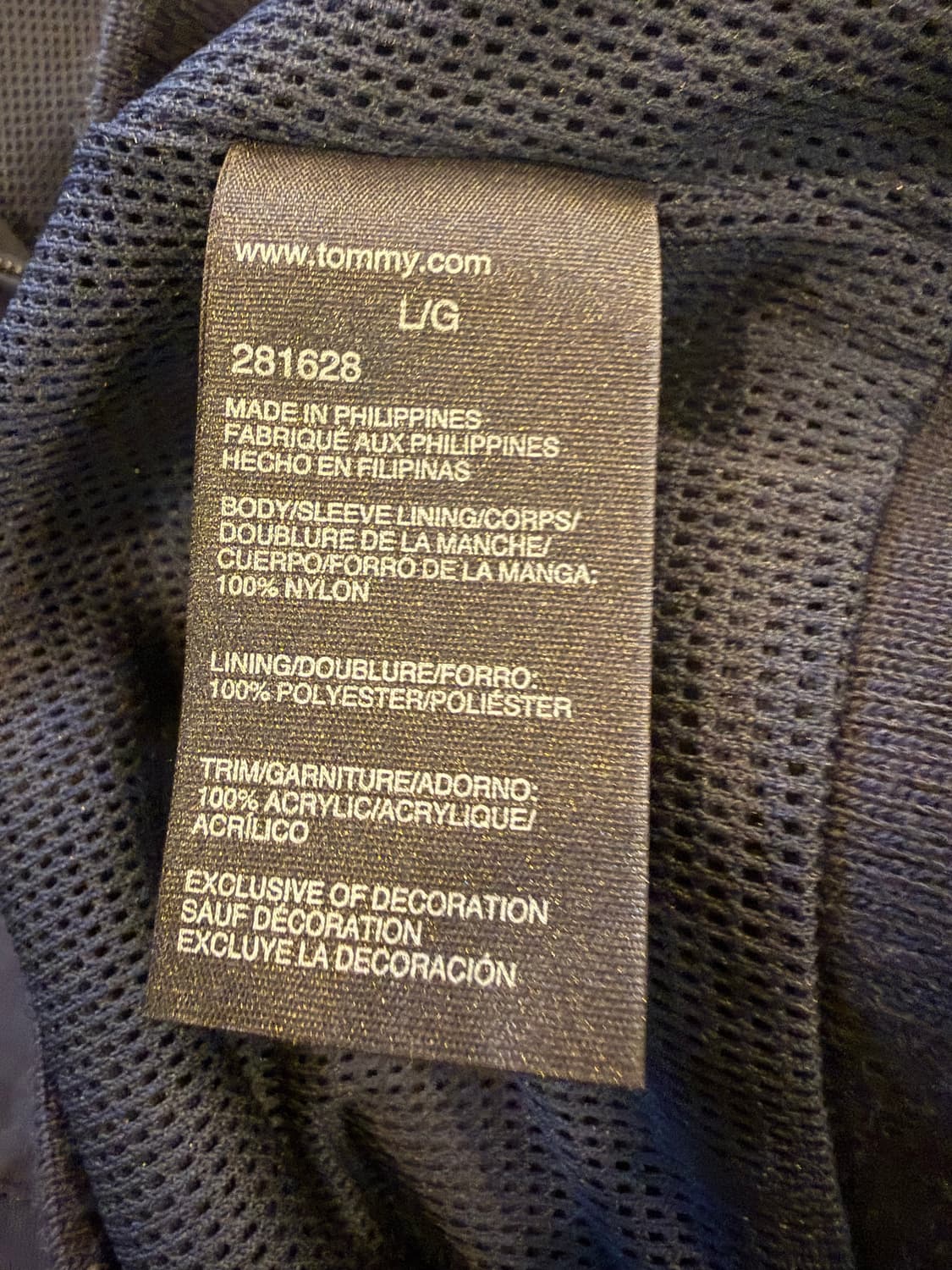 (L) 타미힐피거 바람막이 윈드브레이커 상품이미지3