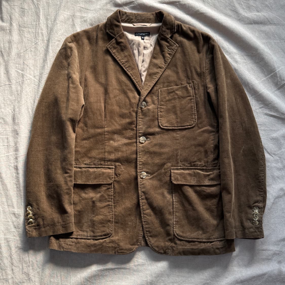 엔지니어드가먼츠 베이커 브라운 코듀로이 자켓 M 상품이미지1