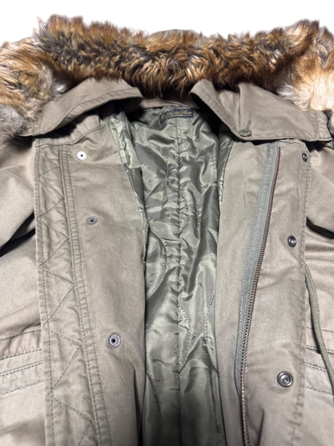 vintage khaki jacket 상품이미지2