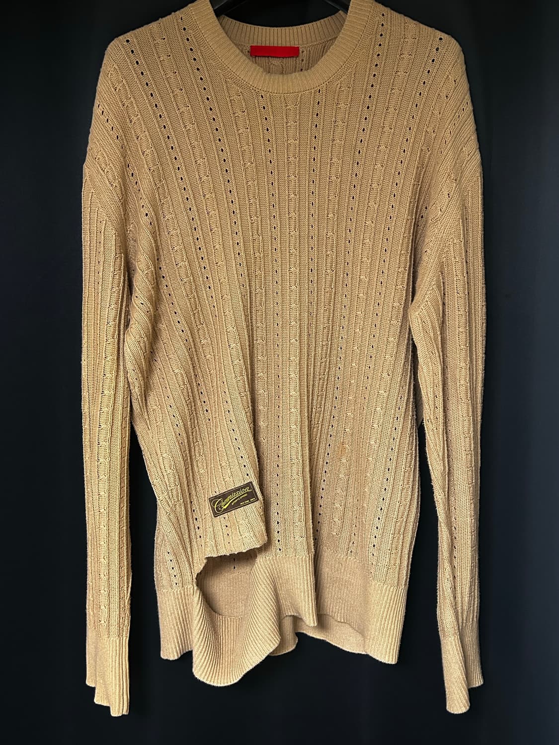 커미션 유니버시티 니트 M 상품이미지1