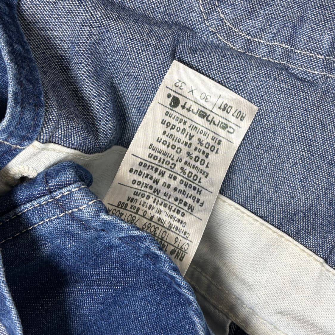 칼하트 오버롤 상품이미지4