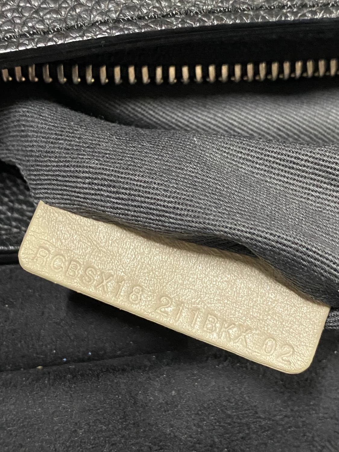 쿠론 보니타 아코디언 숄더백 블랙 가죽 상품이미지6