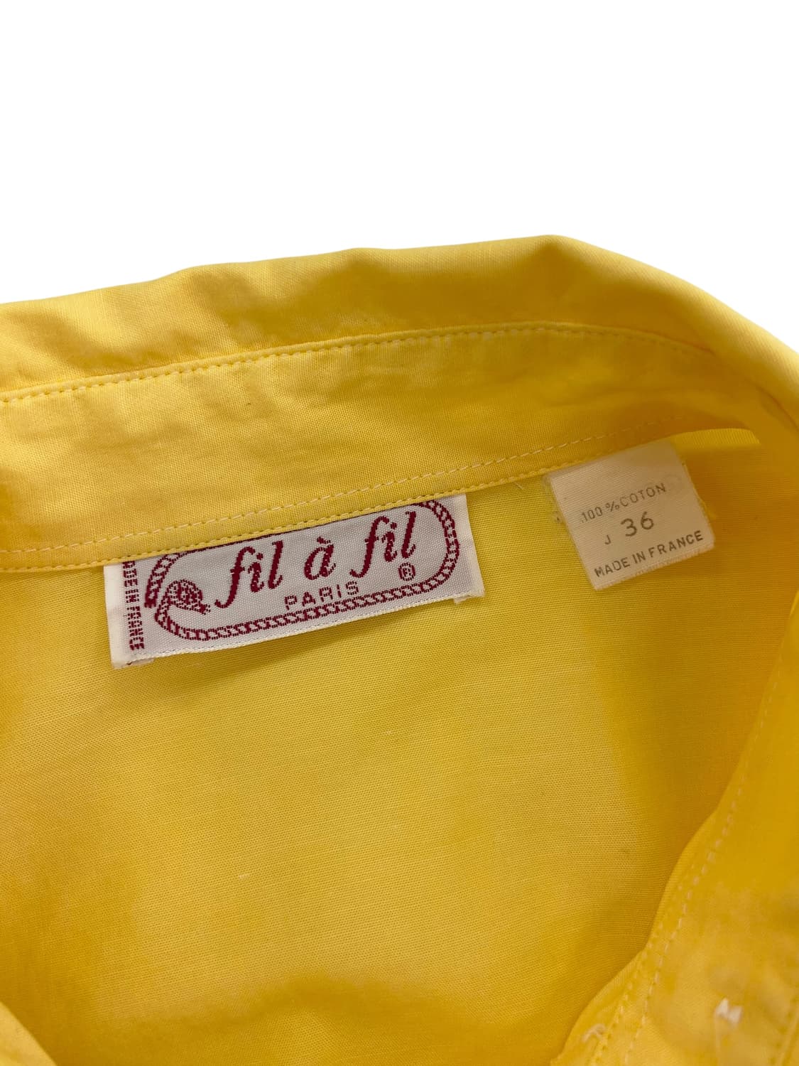 fil a fil Paris 코튼 셔츠 상품이미지6