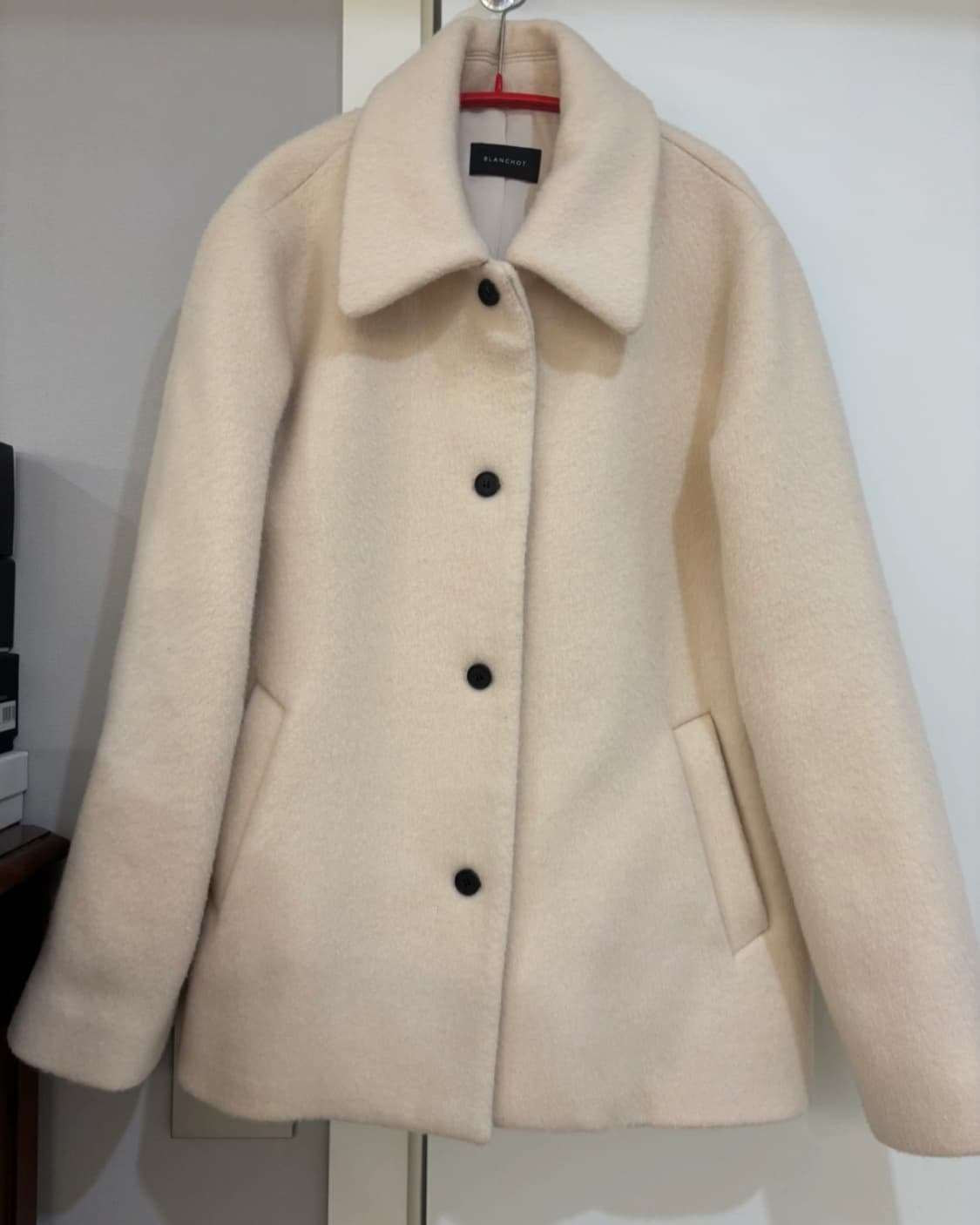 블랑쇼 알파카 하프코트 상품이미지2