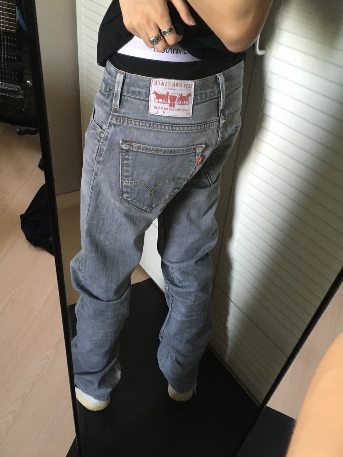 빈티지 리바이스데님 그레이 상품이미지3