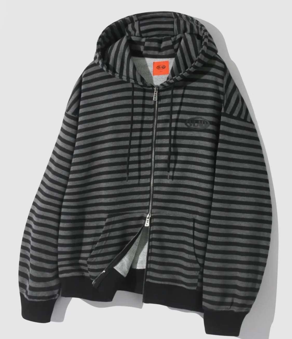 VLAD 스트라이프 후드집업 〰️ 실착 1회 | 꾸안꾸 상품이미지2