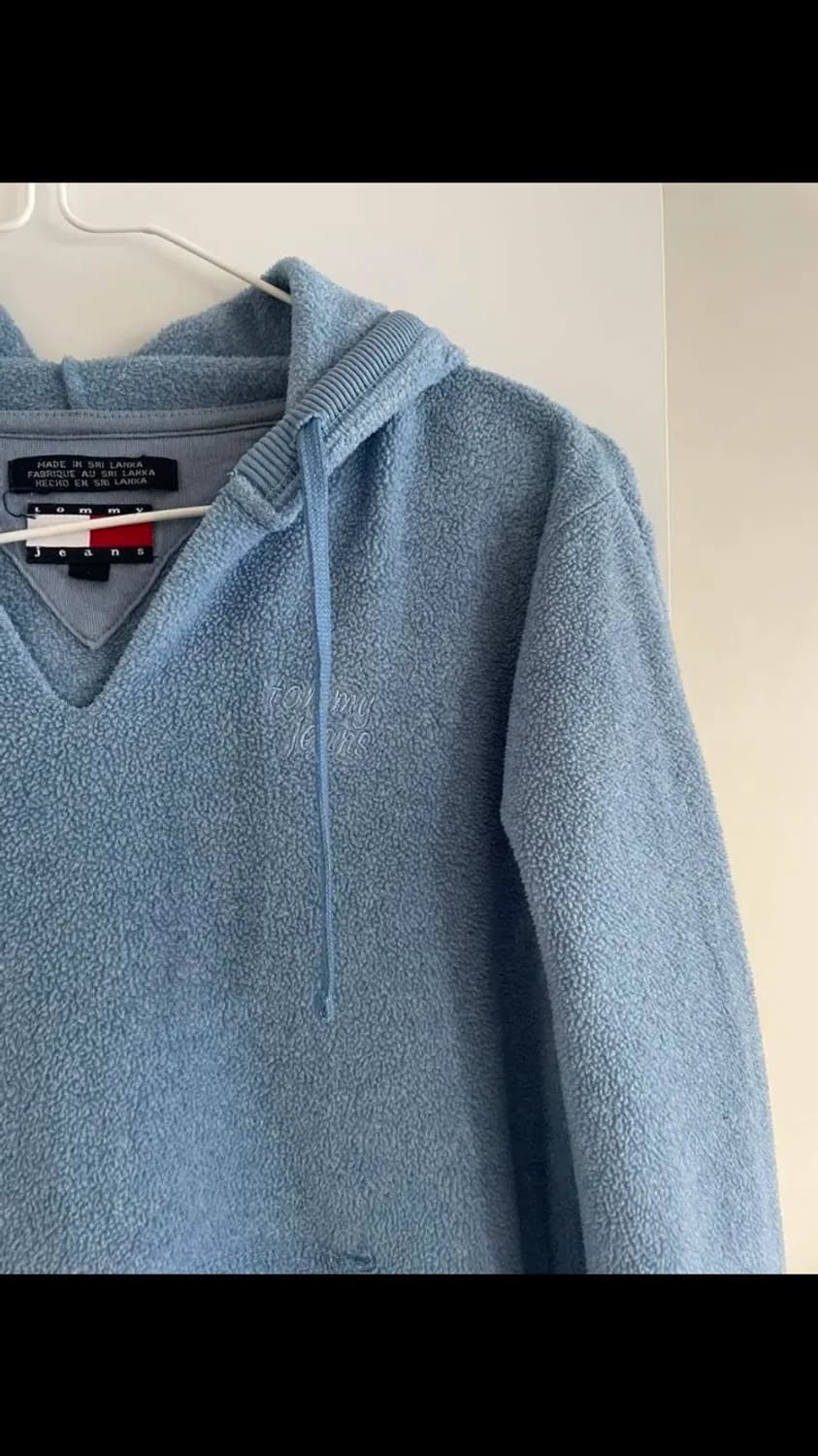 타미힐피거 플리스 후디 L 상품이미지3