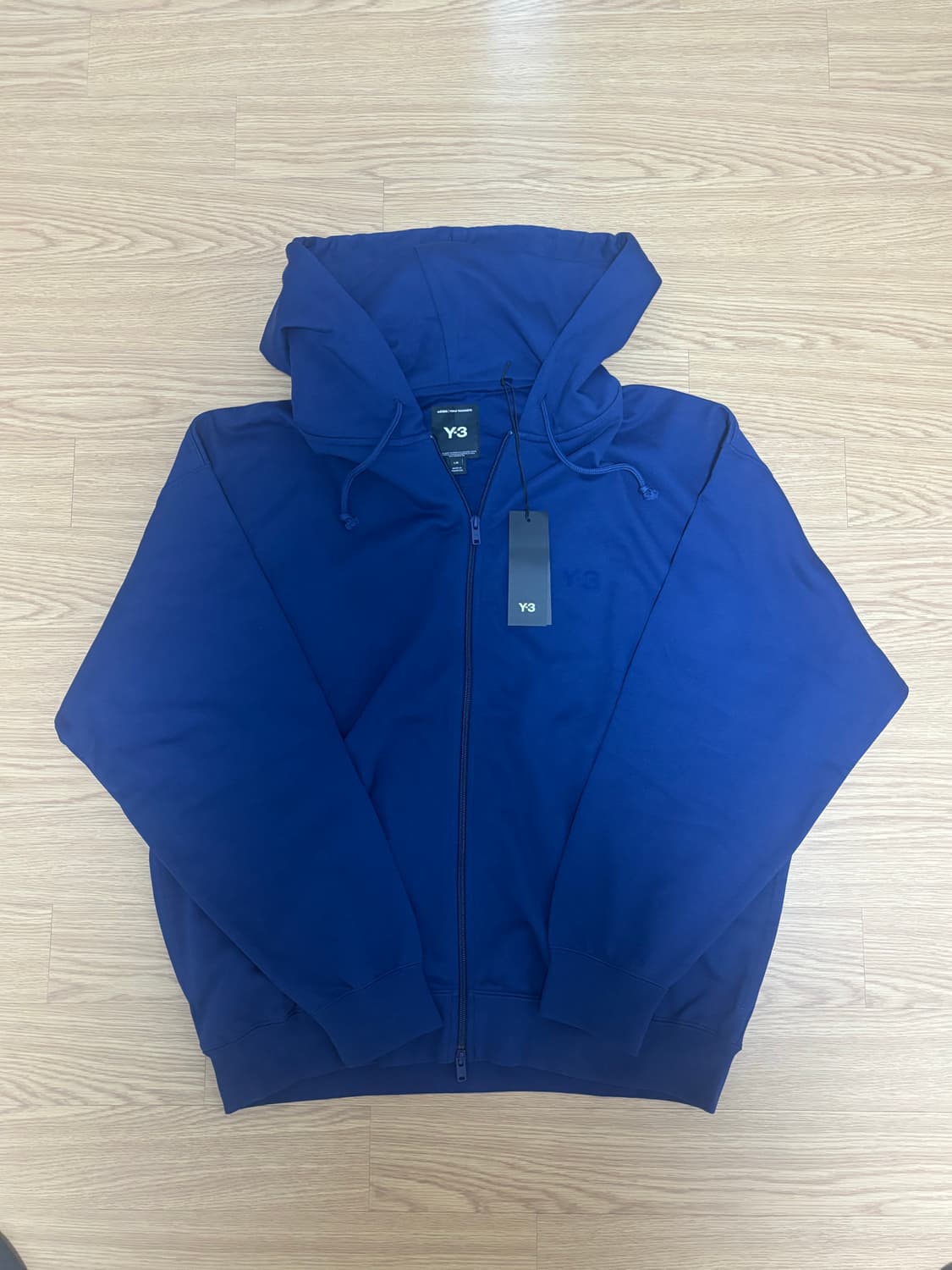 [새상품] Y-3 요지 야마모토 후드집업 네이비 XL 이상  상품이미지2