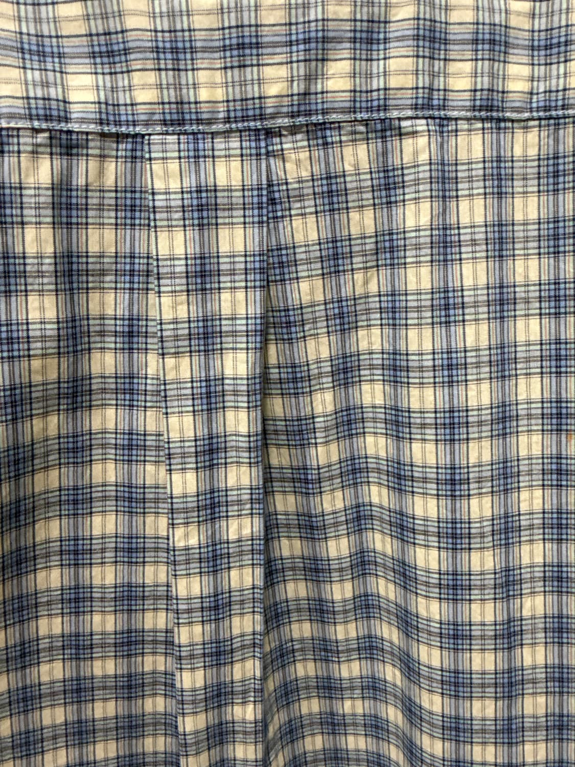 히로미치 나카노 체크 반팔 셔츠 상품이미지3