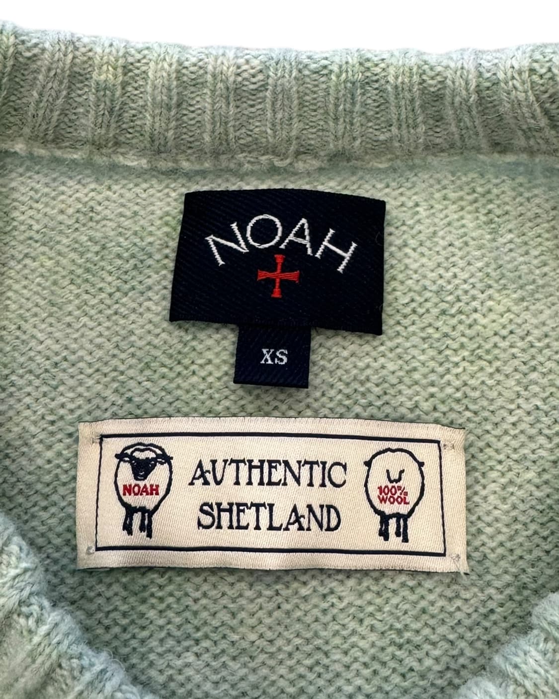 노아 24AW 세일러 패턴 니트 스웨터 상품이미지7