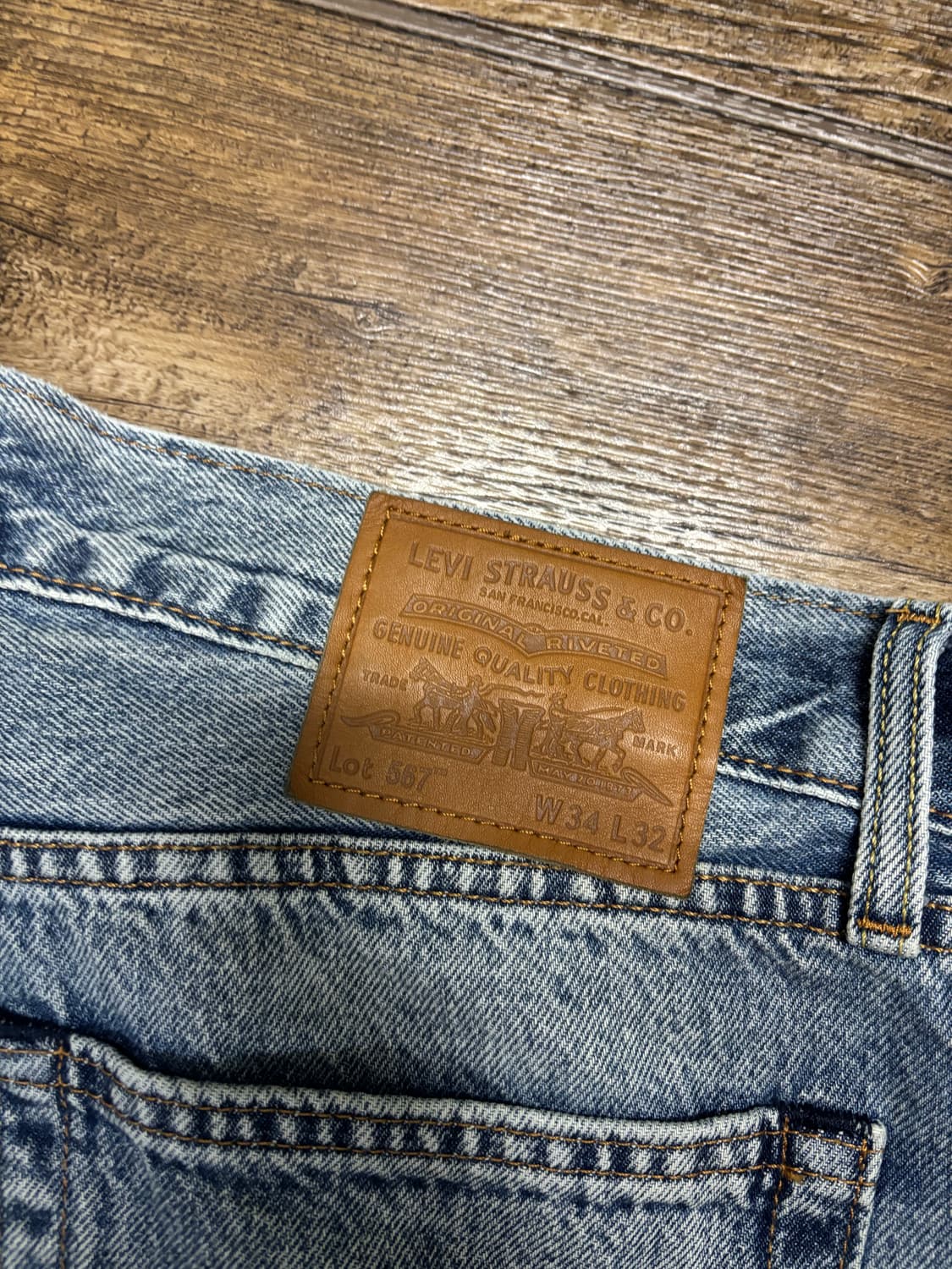 리바이스 567 부츠컷 상품이미지3