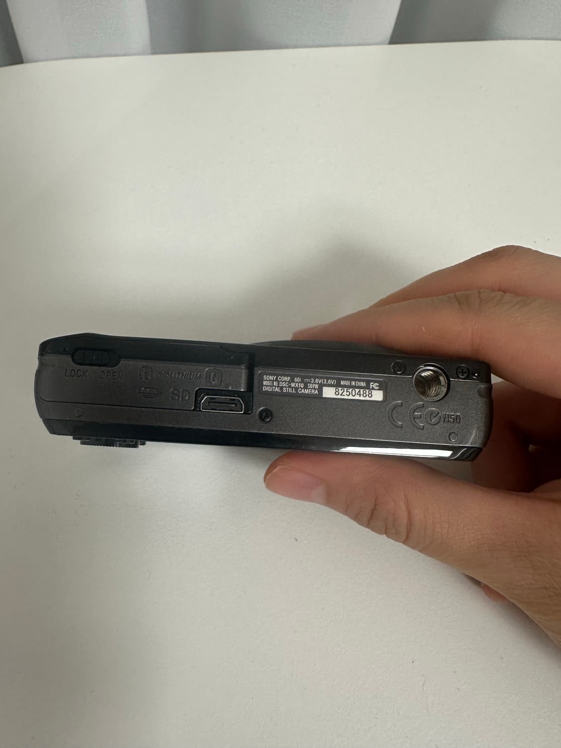 빈티지 디카 소니사이버샷 dsc-wx10 상품이미지5