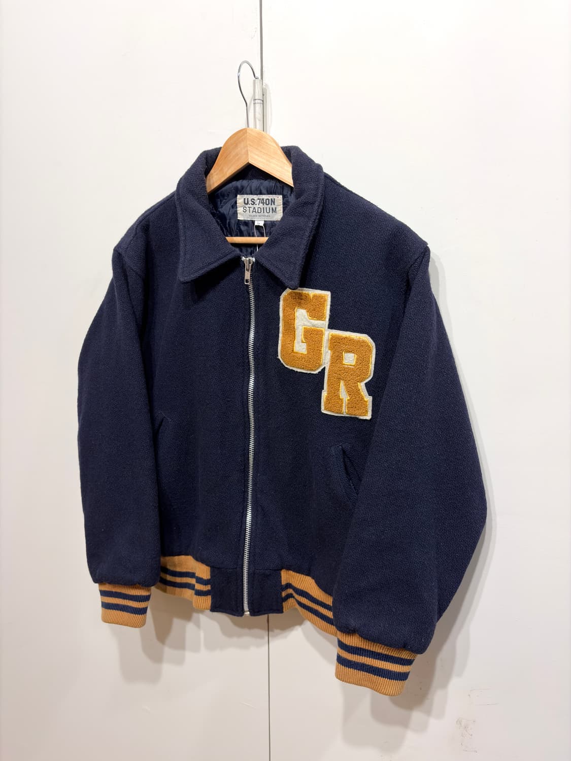 80-90's 스쿨볼 바시티 스타디움 자켓 상품이미지3