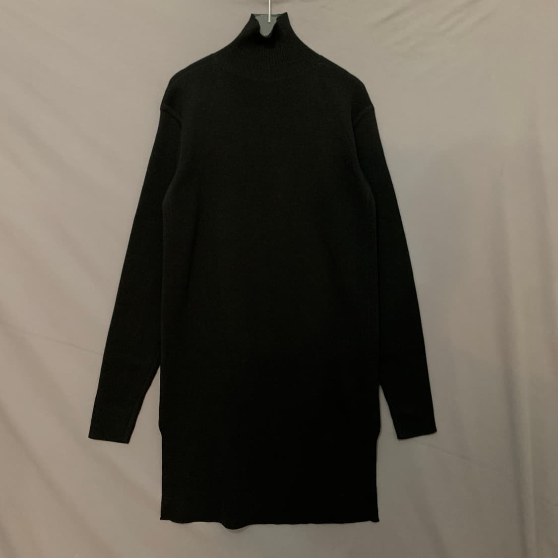 XS 릭오웬스 15FW SPHINX 니트 터틀넥 목티 롱 원피스 상품이미지1