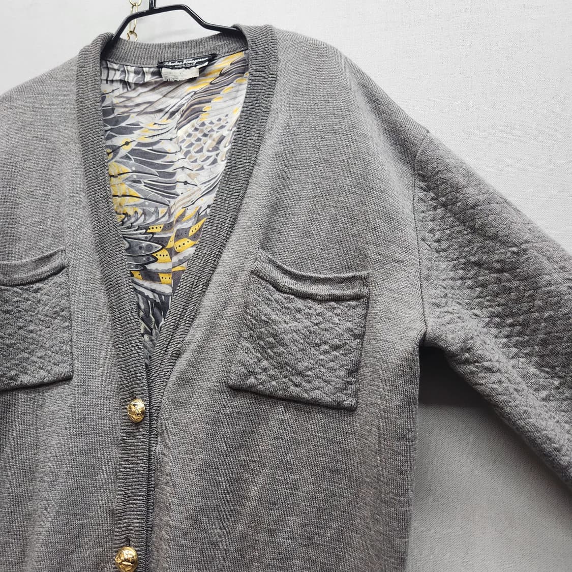 살바토레 페라가모 4포켓 울 가디건 M(L) 상품이미지3