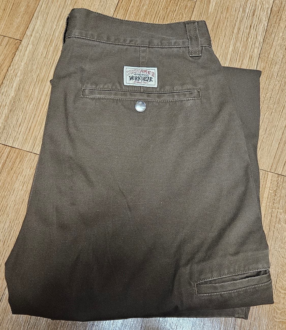 스투시 위크기어 워크팬츠 브라운 상품이미지1