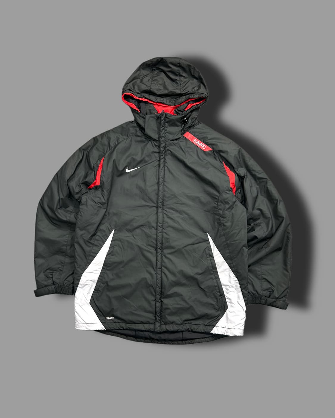 나이키 토탈 90 블랙 배색 바람막이 XL 상품이미지4