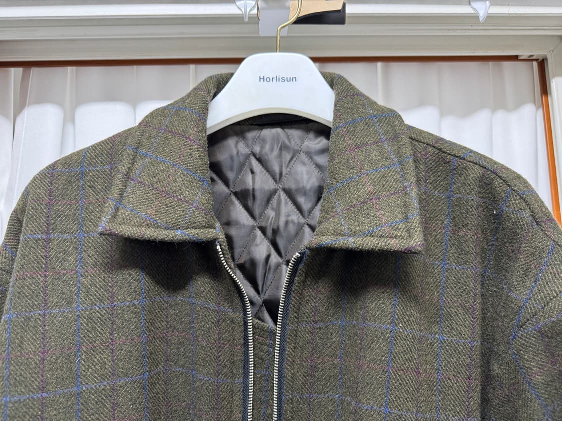 홀리선 메이너 트위드 블루종 / 올리브/ M 상품이미지4