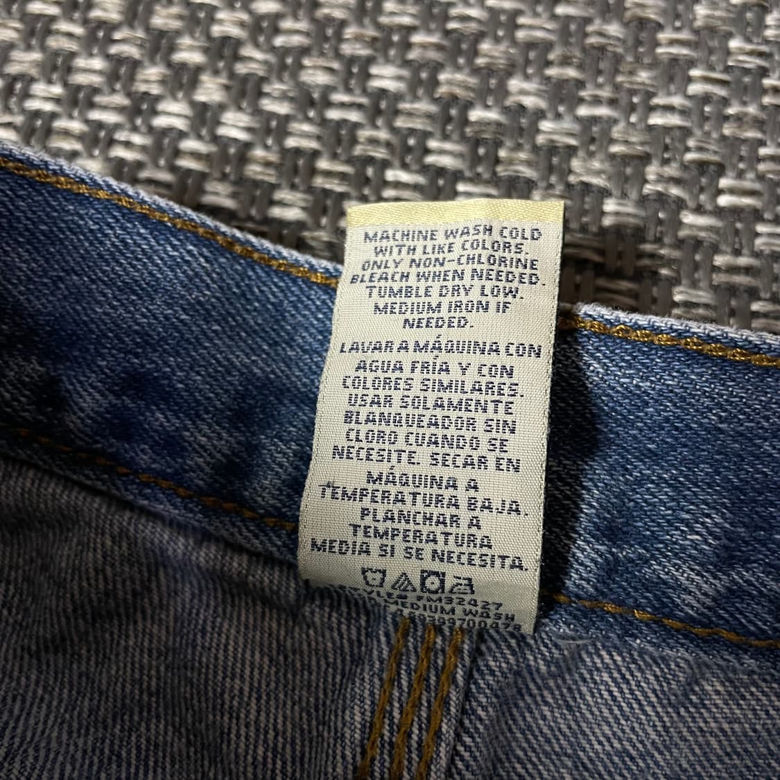 (32) FADED GLORY 연청 백카펜터 데님 팬츠 상품이미지8