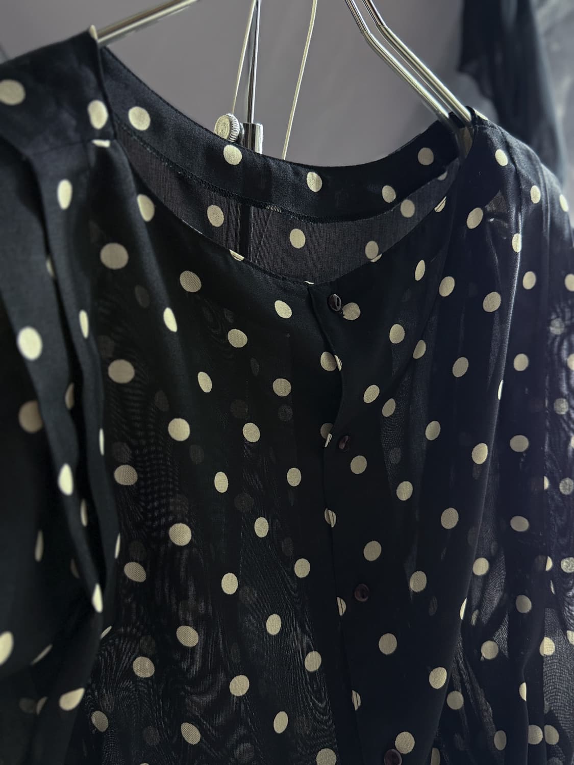 Dot Pin-Tuck Blouse 0211 상품이미지6