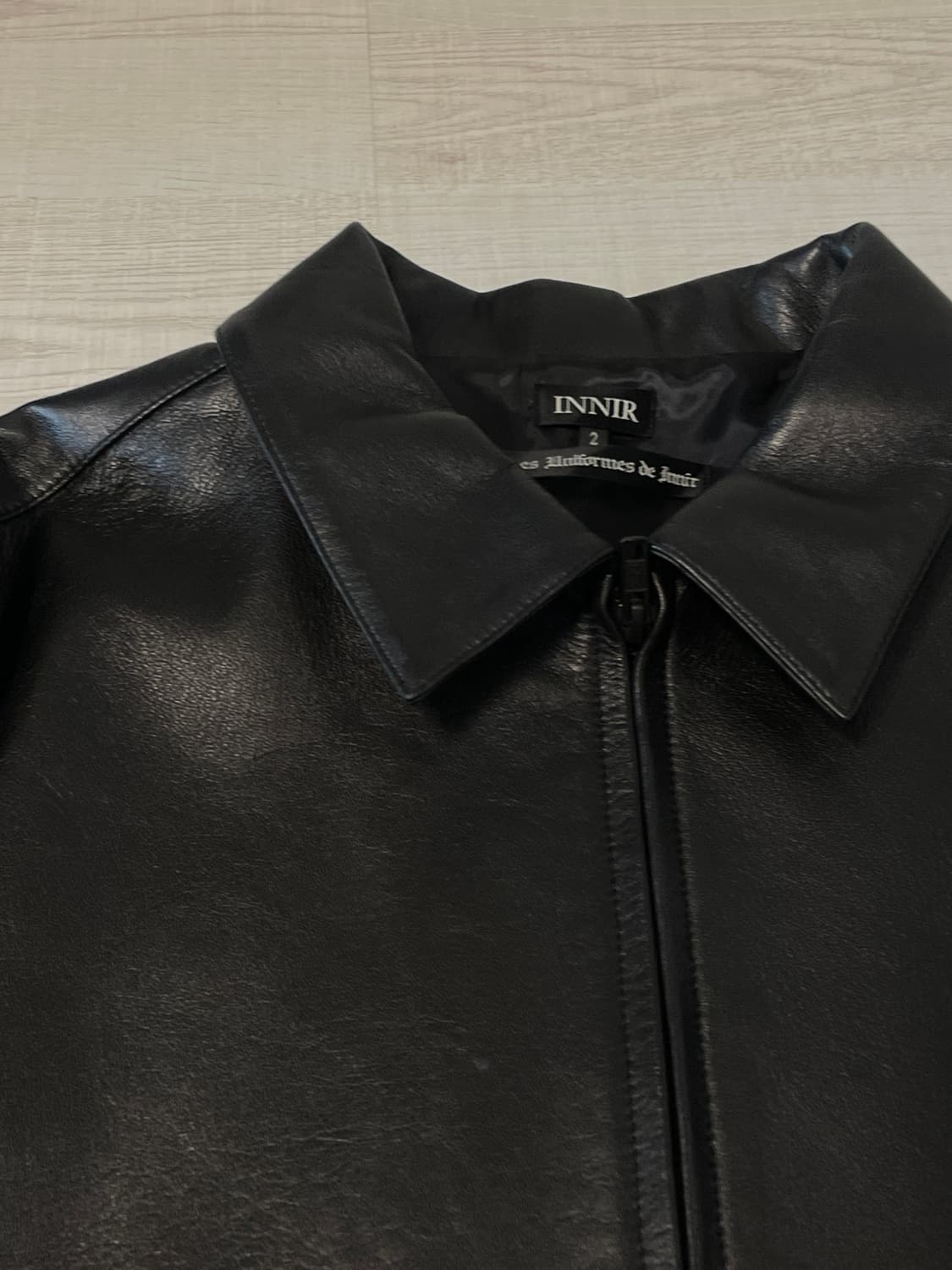 2) 이니어253 LAMBSKIN 가죽자켓 (올드갭, 머듈,유스) 상품이미지2