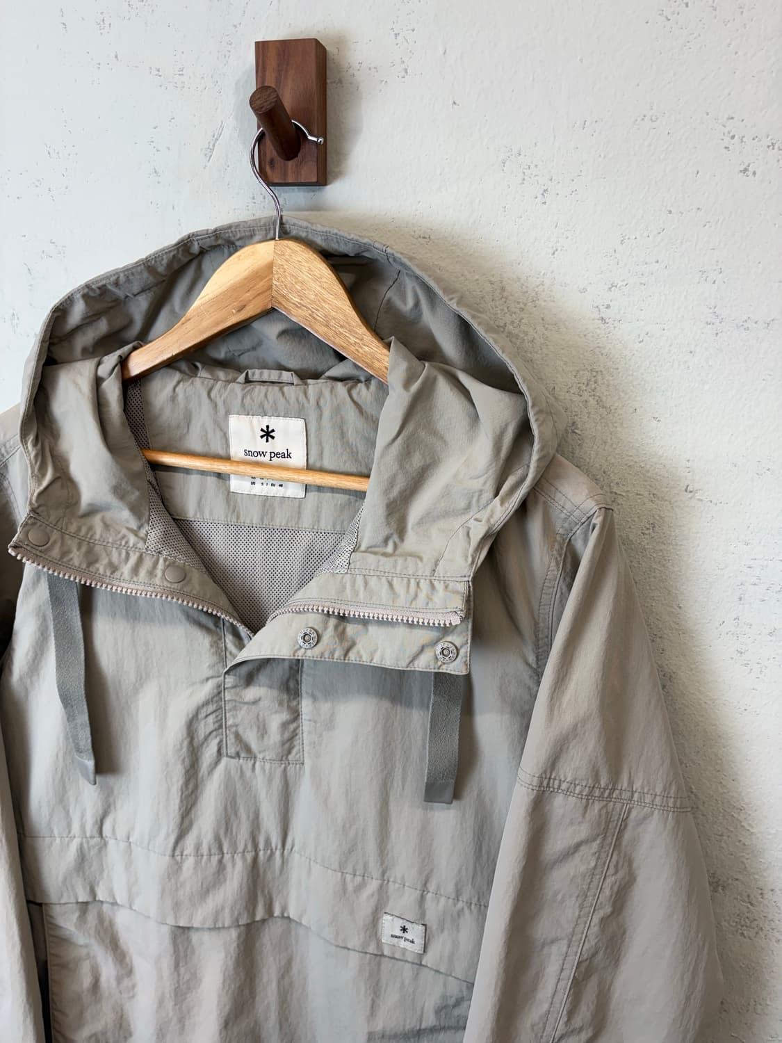 스노우피크 캠플 아노락 반집업 바람막이 상품이미지4