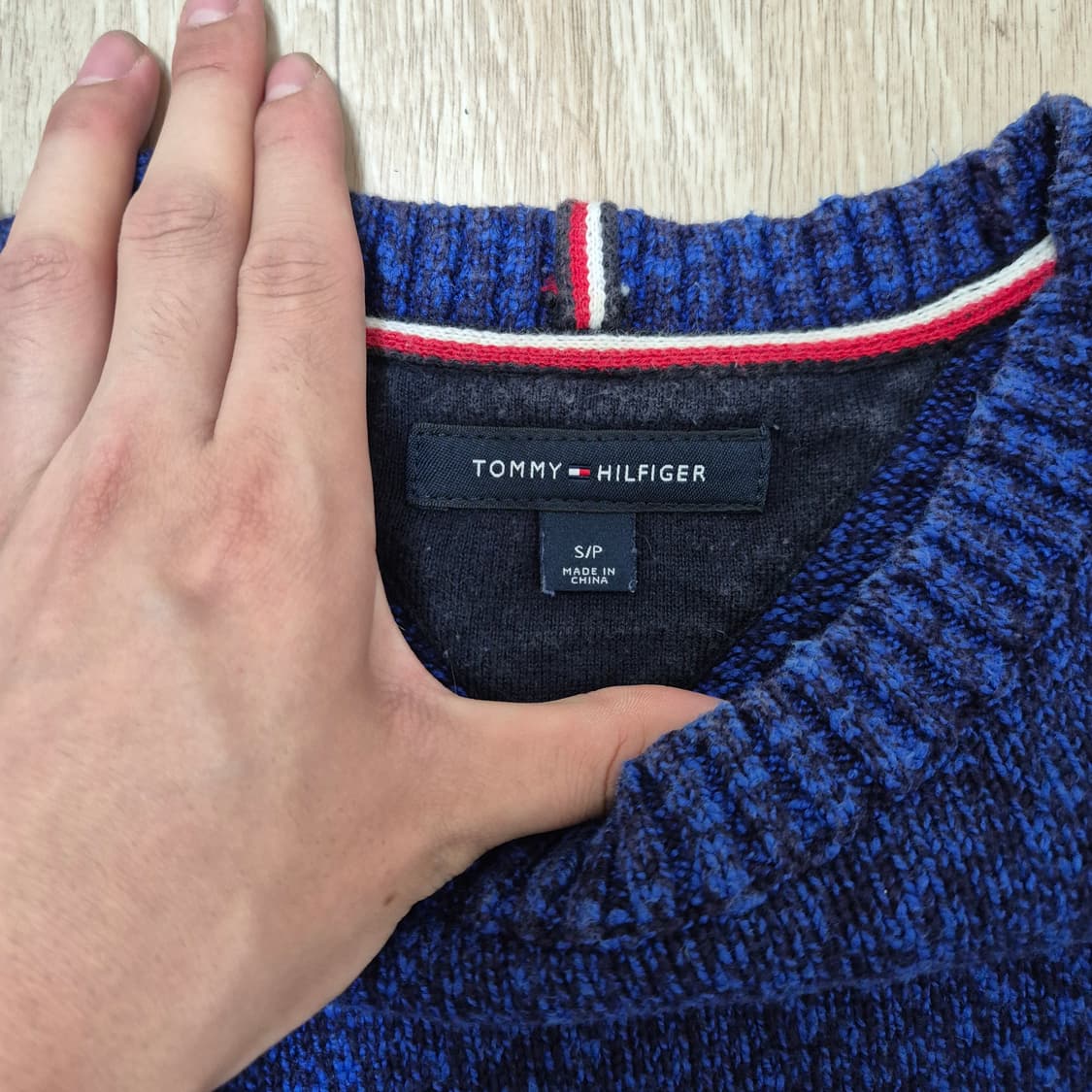 타미힐피거 미니플래그 베이직 니트  상품이미지5