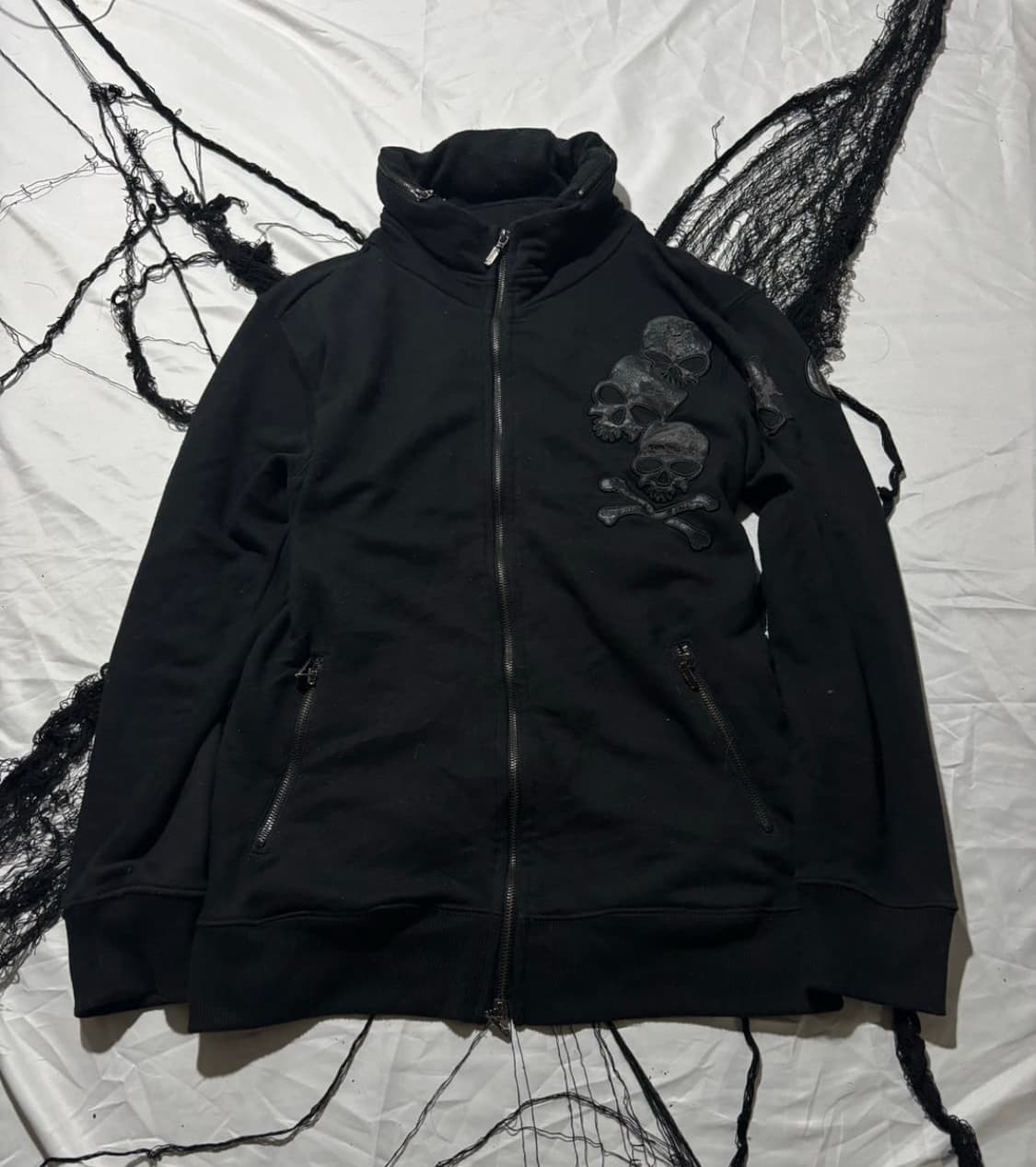 "Andre Malraur Homme" Skull Patchwork Zi 상품이미지1