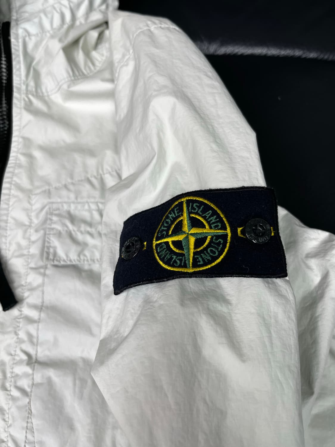 [L] 정품 스톤아일랜드 22ss 멤브라나 3L TC 자켓 아이스 상품이미지4