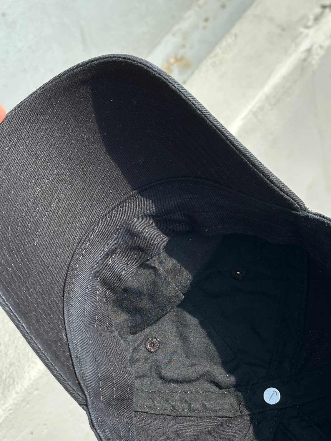 [F] 나이키 로고 레거시91 블랙 볼캡 모자 상품이미지5