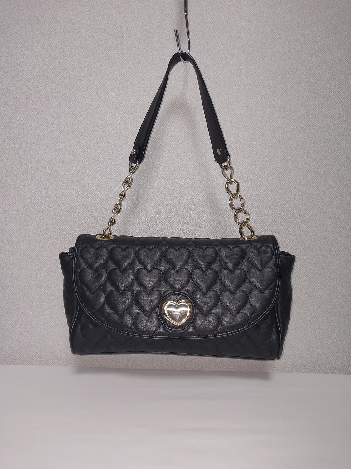 러브캣 하트 퀼팅 숄더백 갸루 상품이미지2