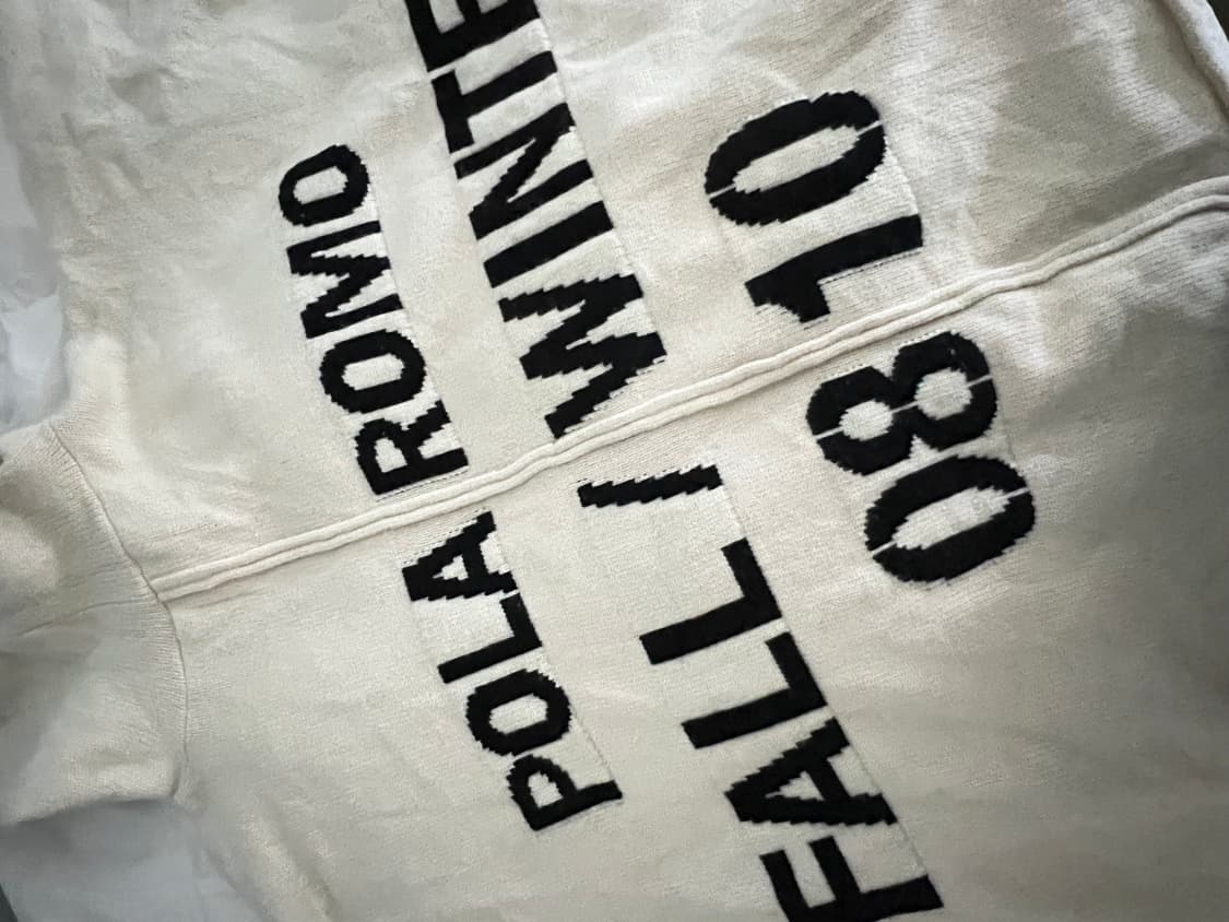 폴라로모 판초후드니트 상품이미지5