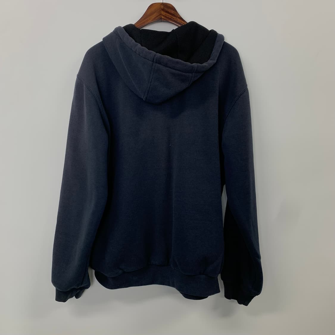 칼하트 레인디펜더 네이비 써멀 후드집업 상품이미지3