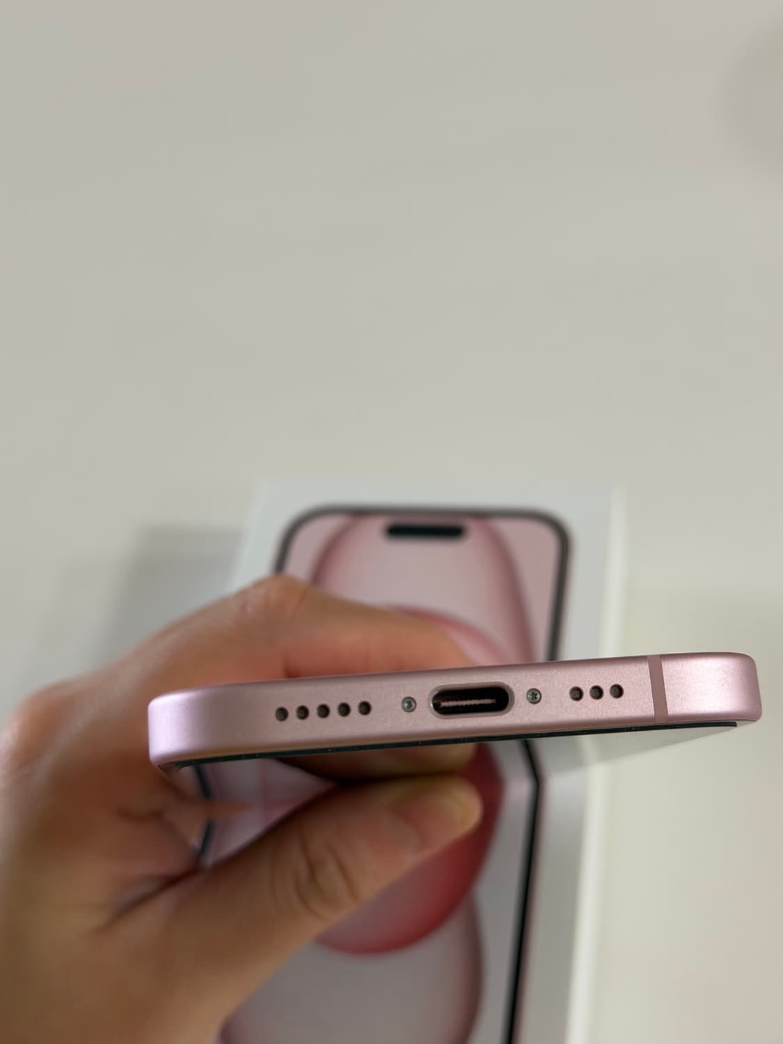 아이폰15 핑크 256기가 상품이미지3