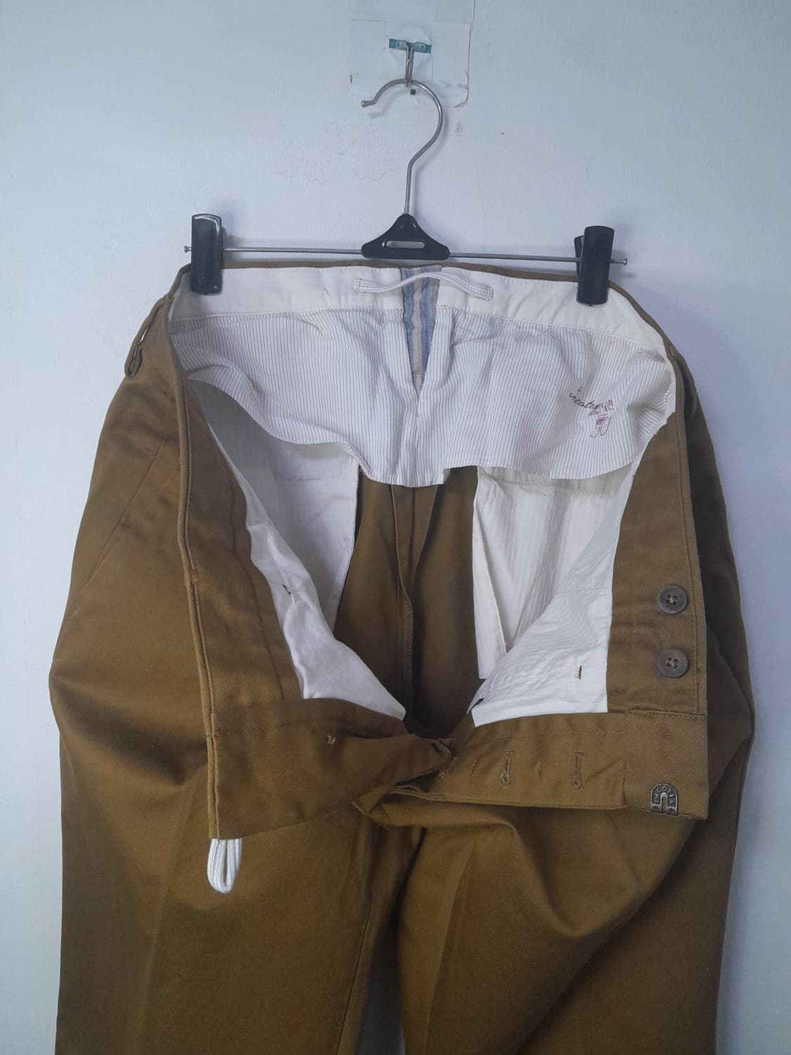 이태리 인코텍스 머스타드 치노팬츠 50/34" 상품이미지6