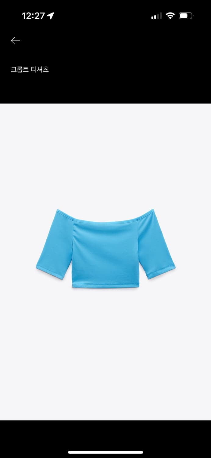 ZARA 메쉬 탑 상품이미지1