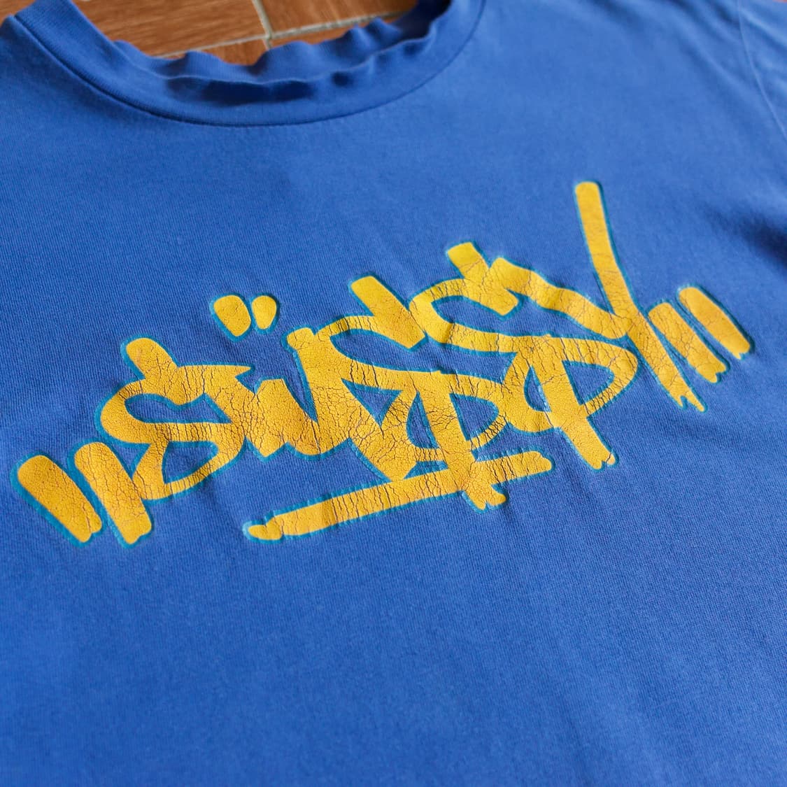 90’s Stussy usa made 1/2 tee 상품이미지3