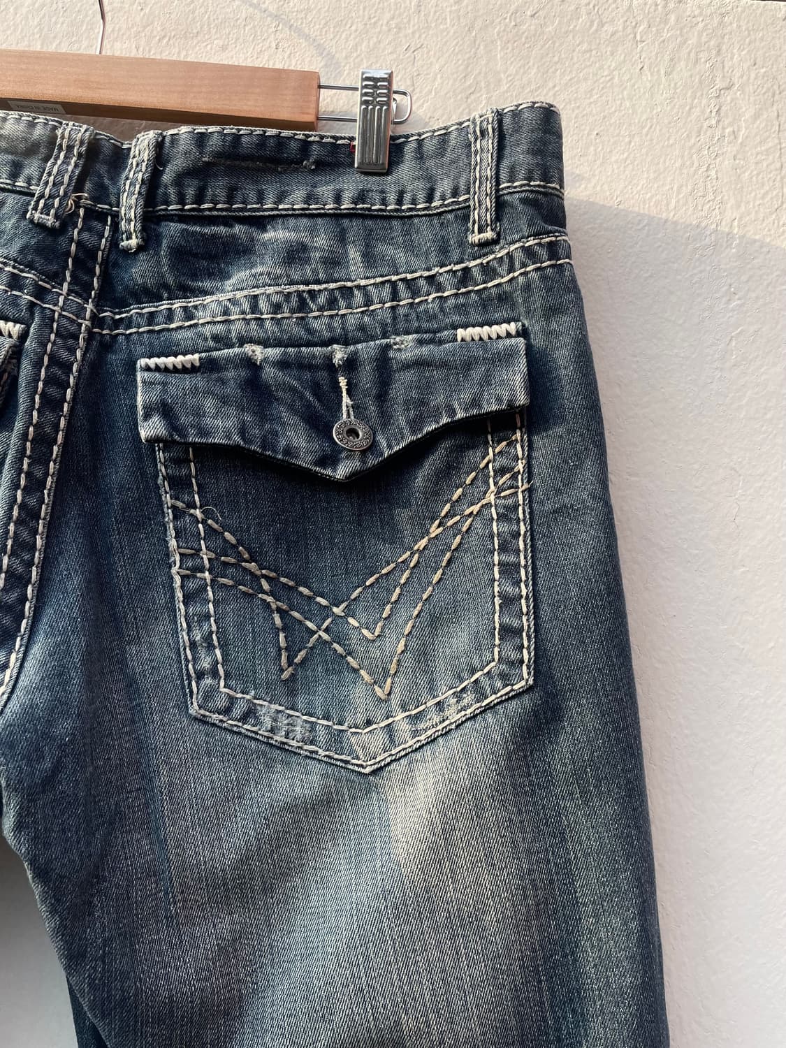 00s time belt vintage y2k boot cut 상품이미지7