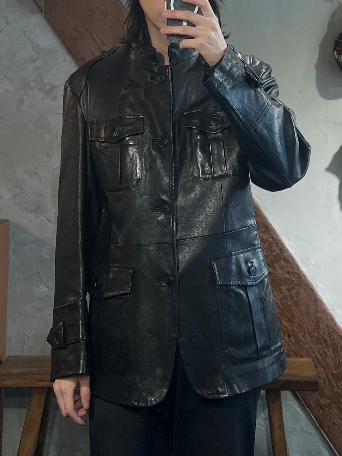 M-65 램스킨 레더 필드 자켓 상품이미지3