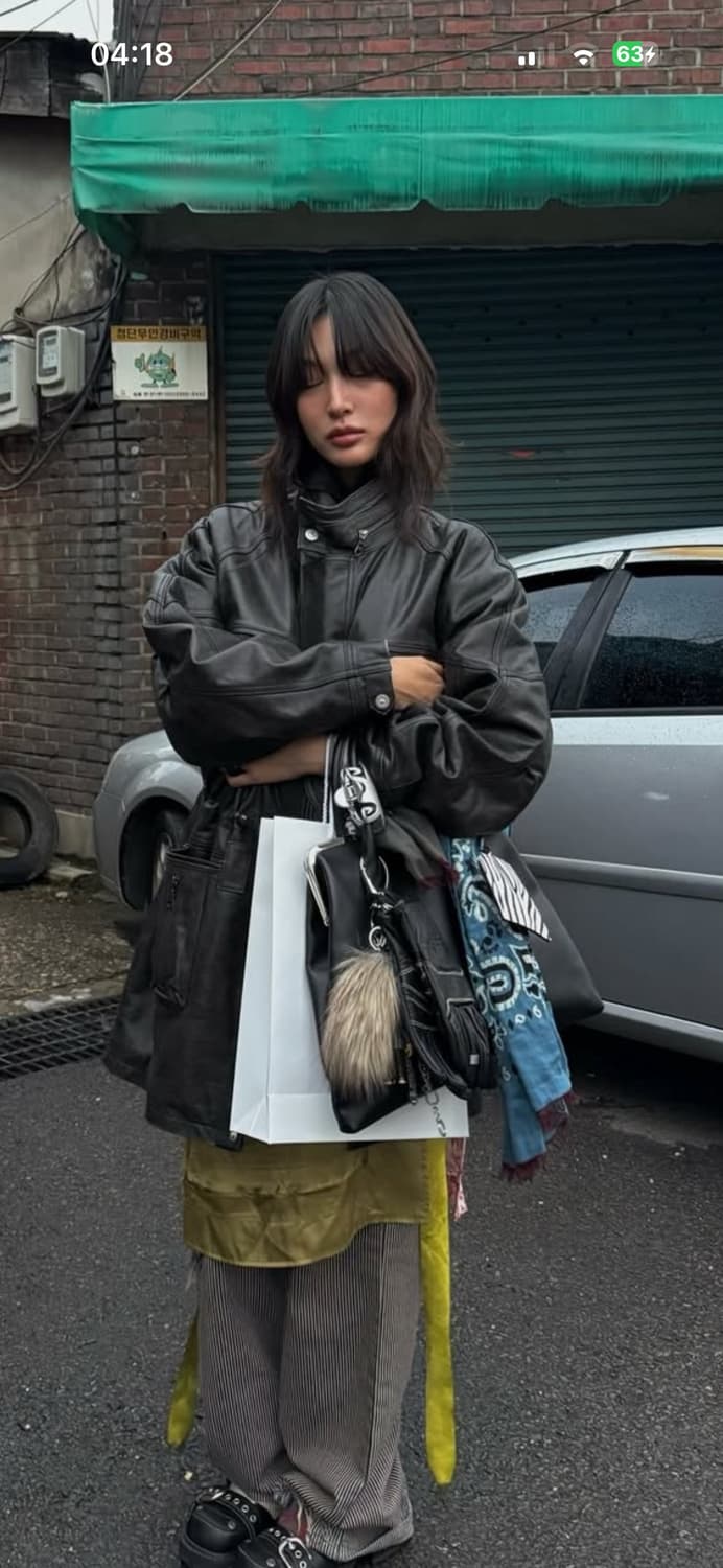 베이컨트 아카이브 빅터 레더 필드자켓 상품이미지10