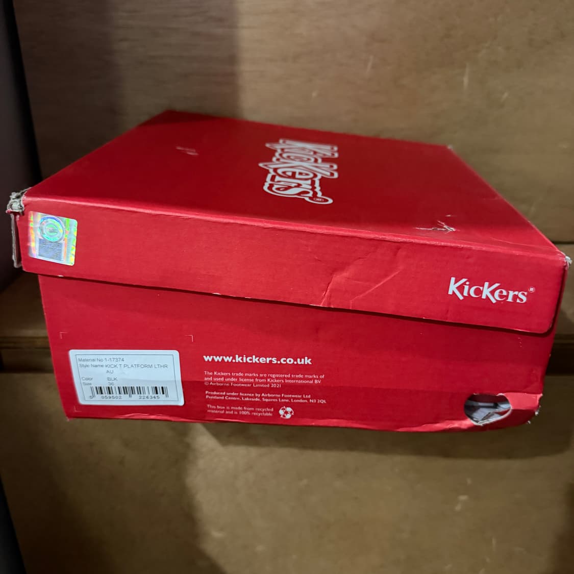 Kickers Kick T Platform lthrau 36 사이즈 상품이미지10