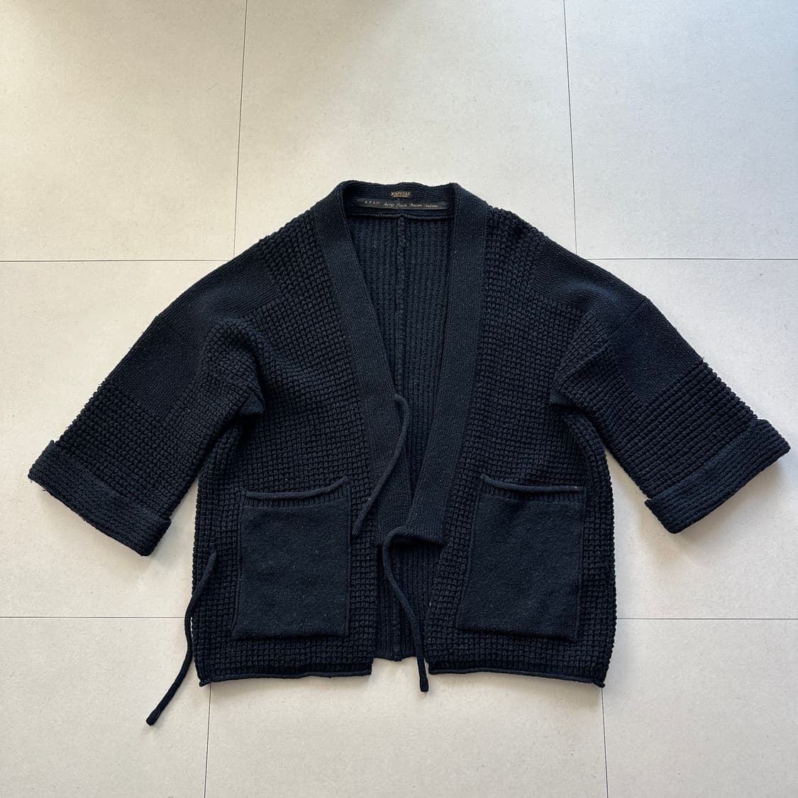 캐피탈 K.P.A.M. 5G 울 와플 케사 가디건 상품이미지1