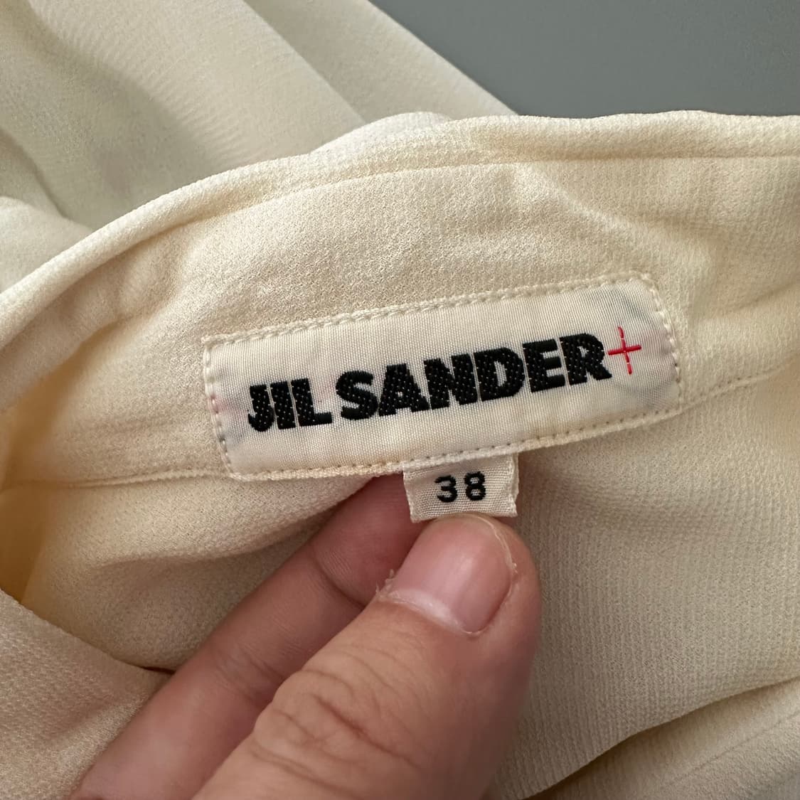 질샌더 jil sander 실크 혼방 셔츠 상품이미지6