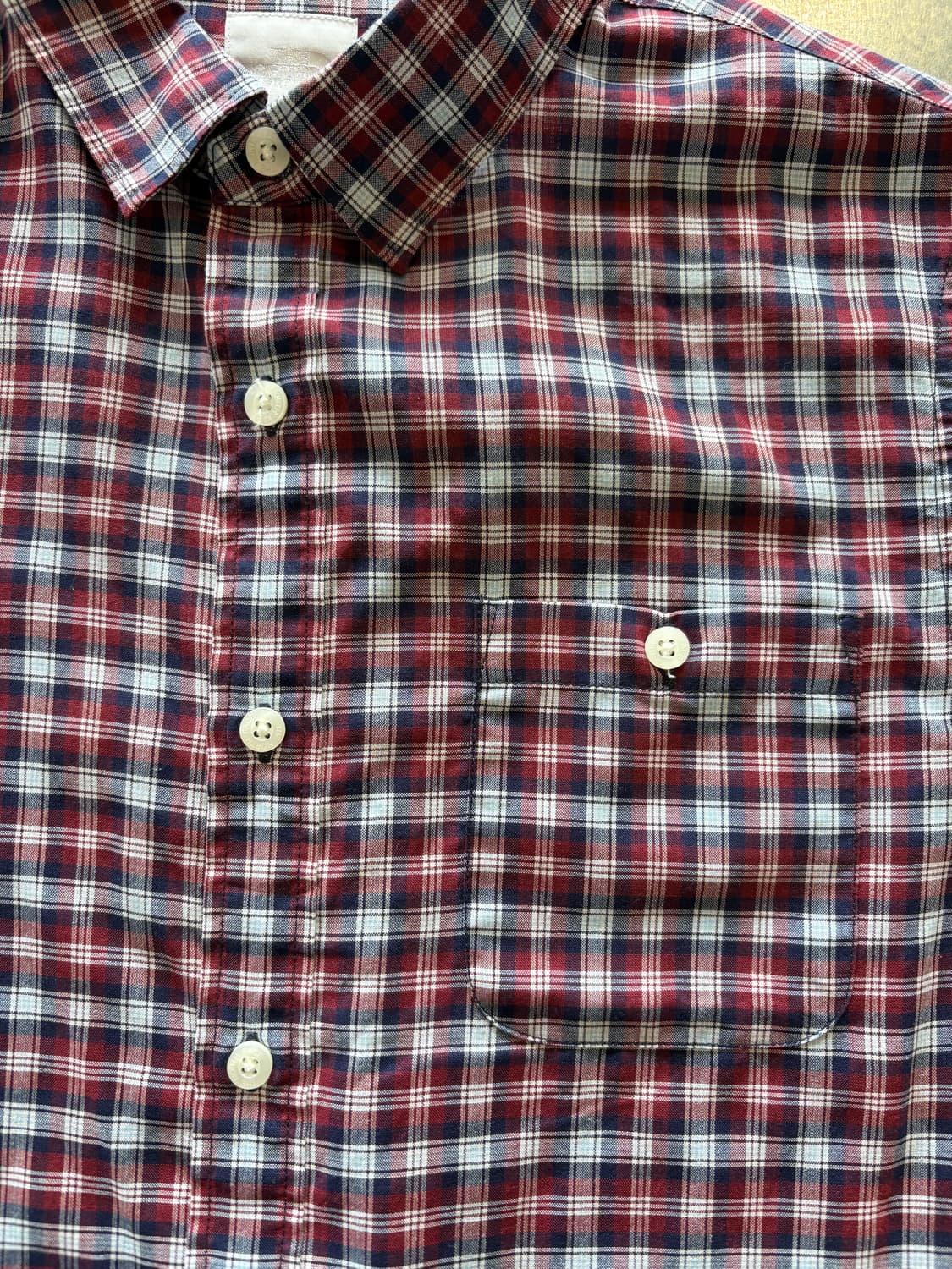 North Face check shirt 상품이미지2