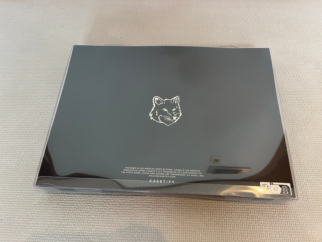 무료배송 - 케이스티파이 x 메종키츠네 노트북 맥북 슬리브 16인치 상품이미지3