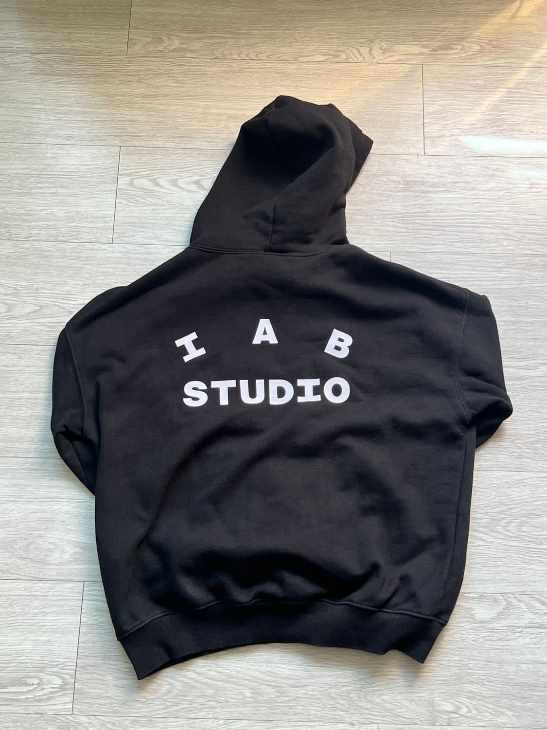 아이앱 스튜디오 후드 블랙 L 상품이미지2